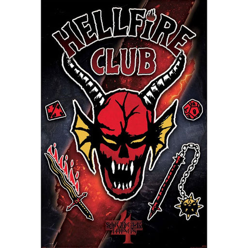 Stranger Things 4 Poster Hellfire Club Rift 91 - Excellent Pick