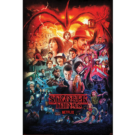 Stranger Things 4 Poster Montage 123 - Excellent Pick