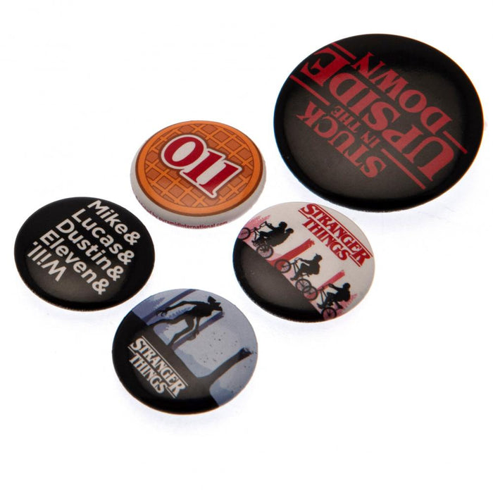 Stranger Things Button Badge Set - Excellent Pick