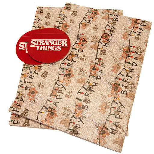 Stranger Things Gift Wrap - Excellent Pick