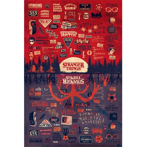 Stranger Things Poster The Upside Down 145 - Excellent Pick