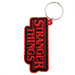 Stranger Things PVC Keyring Logo - Excellent Pick