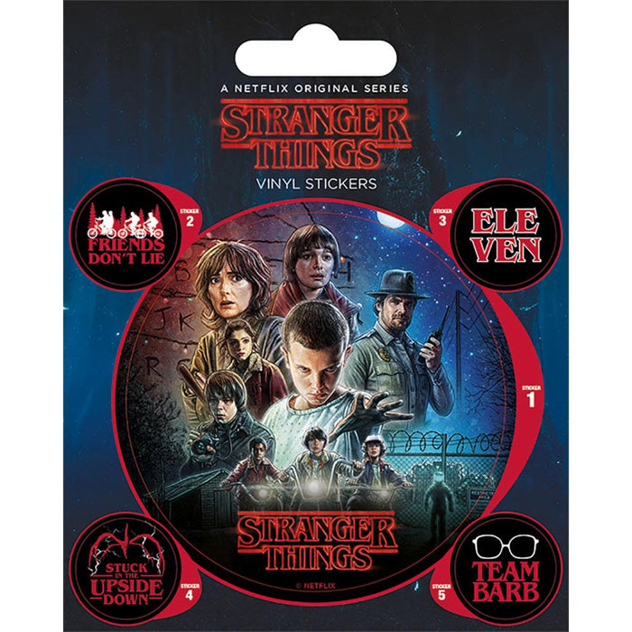 Stranger Things Stickers - Excellent Pick