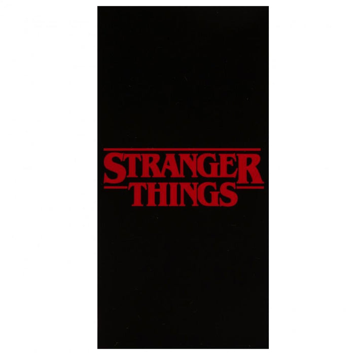 Stranger Things Towel Logo - Excellent Pick