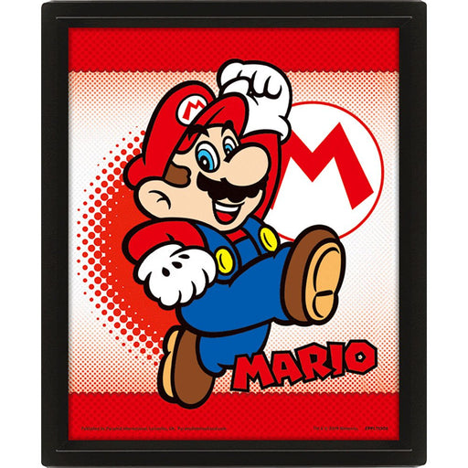 Super Mario Framed 3D Picture Yoshi - Excellent Pick