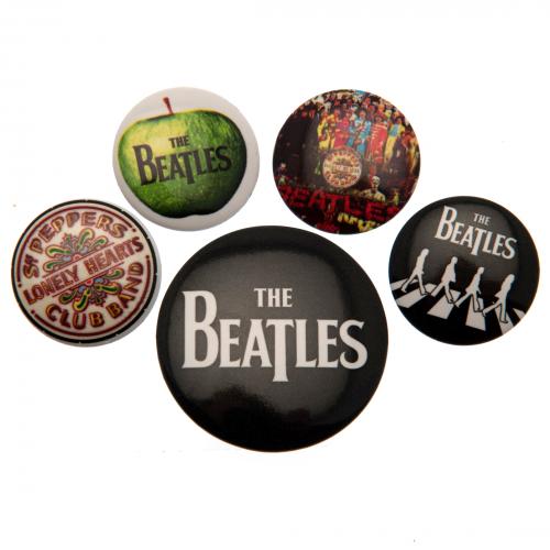 The Beatles Button Badge Set WT - Excellent Pick