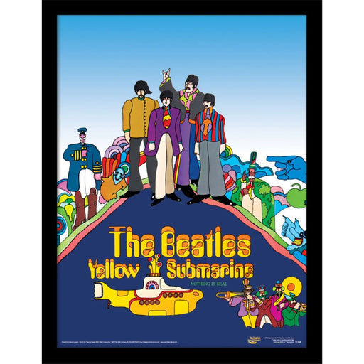 The Beatles Picture Yellow Submarine 16 x 12 - Excellent Pick
