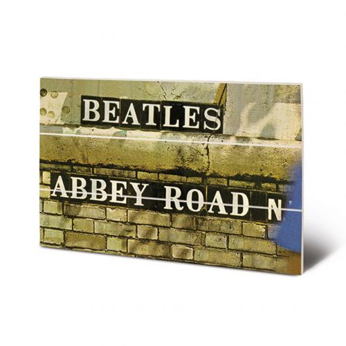 The Beatles Wood Print Abbey Road - Excellent Pick