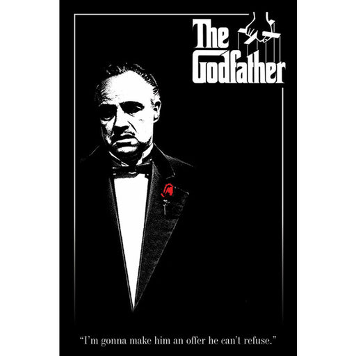 The Godfather Poster Red Rose 211 - Excellent Pick