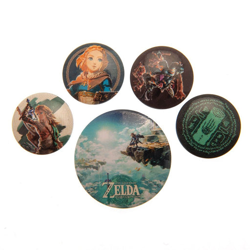 The Legend Of Zelda Button Badge Set - Excellent Pick