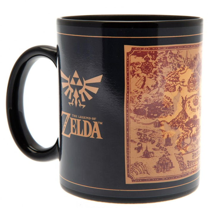 The Legend Of Zelda Heat Changing Mug Map - Excellent Pick