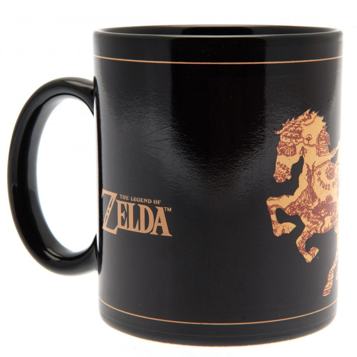 The Legend Of Zelda Heat Changing Mug Map - Excellent Pick