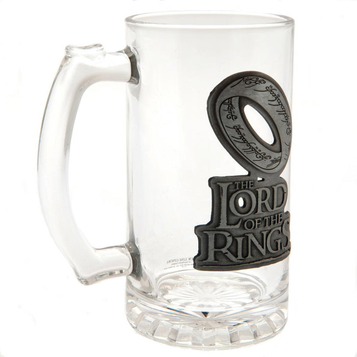 The Lord Of The Rings Glass Tankard Logo - Excellent Pick