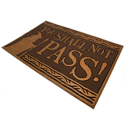 The Lord Of The Rings Rubber Doormat - Excellent Pick