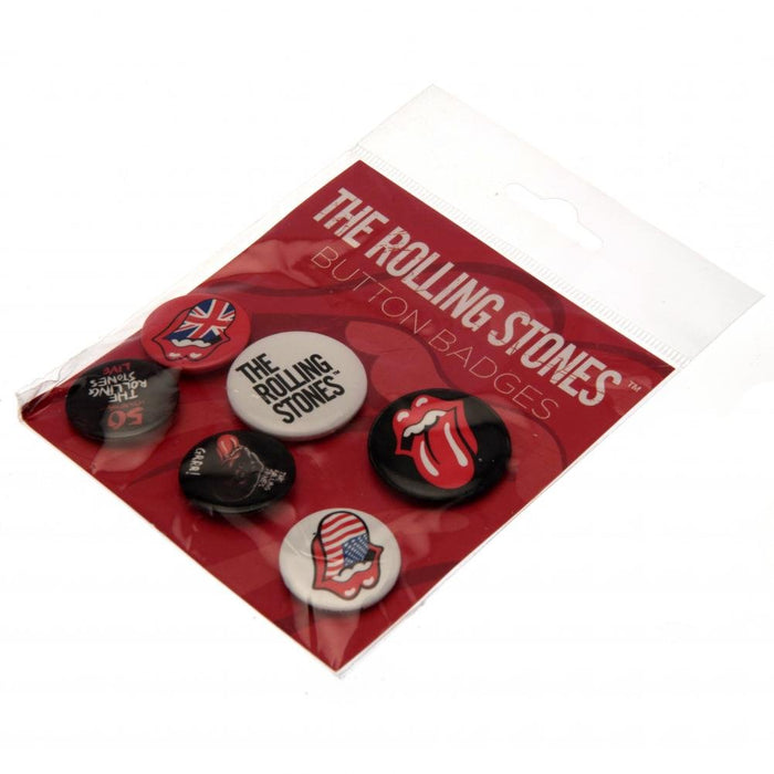 The Rolling Stones Button Badge Set - Excellent Pick