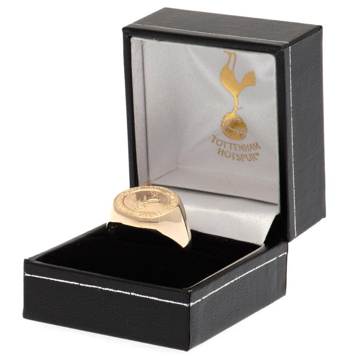 Tottenham Hotspur FC 9ct Gold Crest Ring Large - Excellent Pick