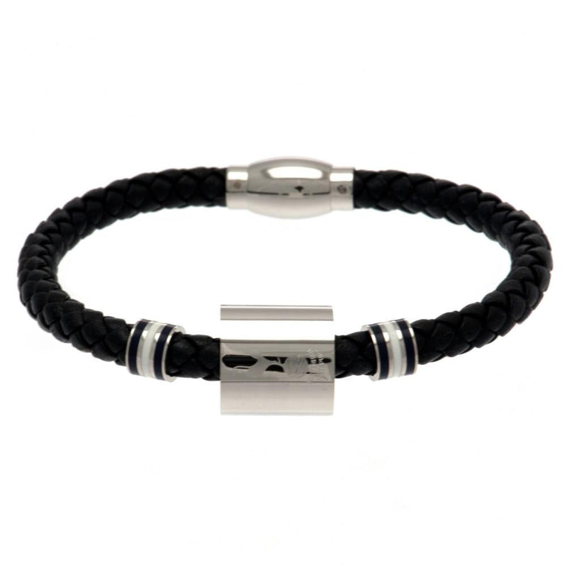 Tottenham Hotspur FC Colour Ring Leather Bracelet - Excellent Pick