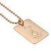 Tottenham Hotspur FC Gold Plated Dog Tag & Chain - Excellent Pick