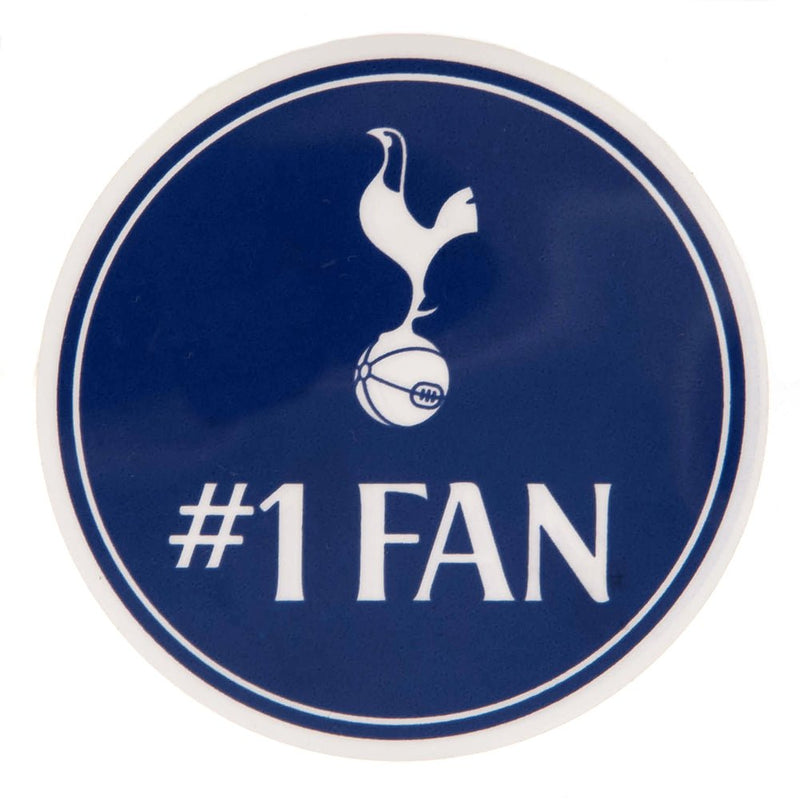 Tottenham Hotspur FC Single Car Sticker No. 1 Fan - Excellent Pick