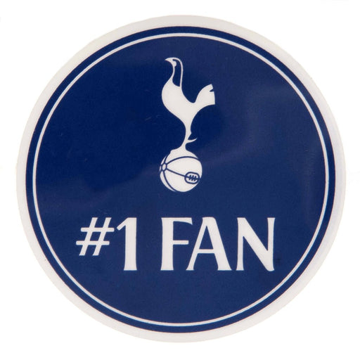 Tottenham Hotspur FC Single Car Sticker No. 1 Fan - Excellent Pick
