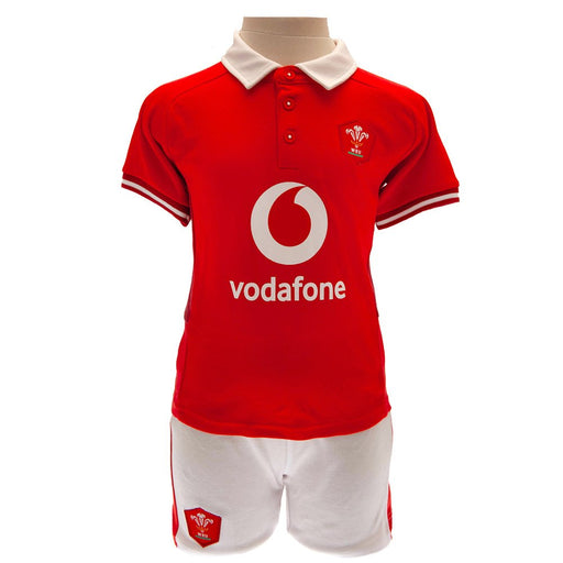 Wales RU Shirt & Short Set 3/6 mths SP - Excellent Pick