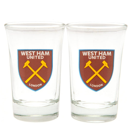 West Ham United FC 2pk Shot Glass Set - Excellent Pick