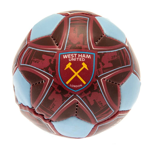 West Ham United FC 4 inch Soft Ball - Excellent Pick