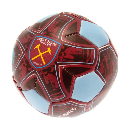 West Ham United FC 4 inch Soft Ball - Excellent Pick