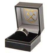 West Ham United FC Carbon Fibre Ring Small - Excellent Pick