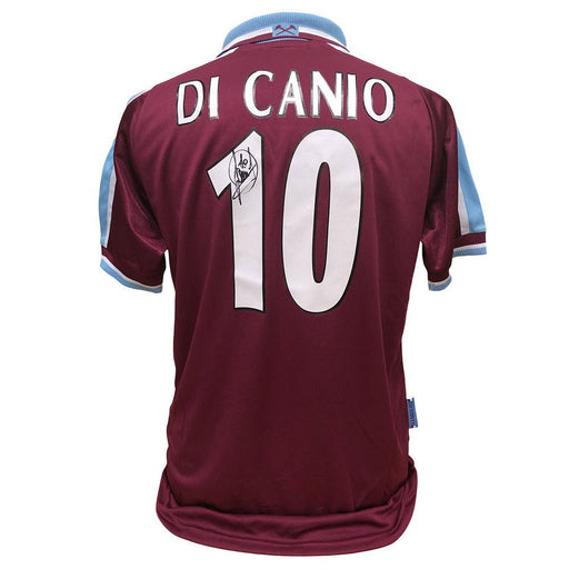 West Ham United FC Di Canio Signed Shirt - Excellent Pick