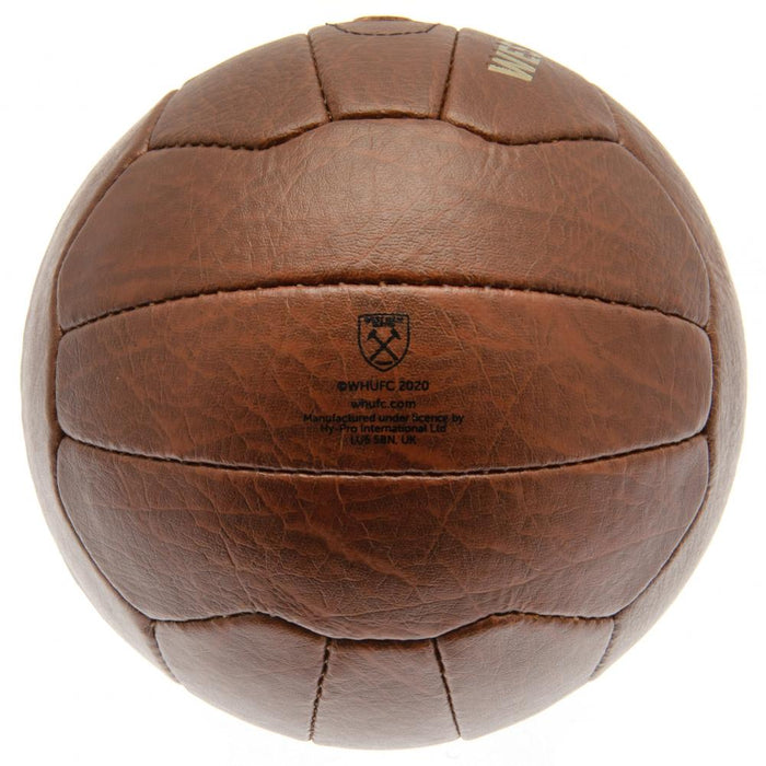 West Ham United FC Faux Leather Football - Excellent Pick
