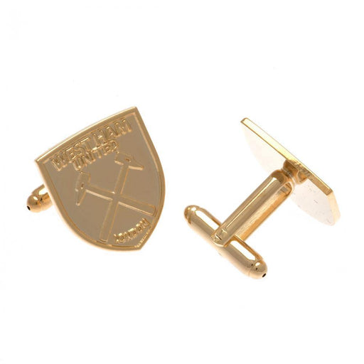 West Ham United FC Gold Plated Cufflinks - Excellent Pick