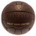 West Ham United FC Retro Heritage Football - Excellent Pick