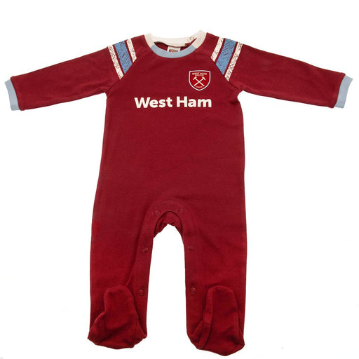 West Ham United FC Sleepsuit 9-12 Mths ST - Excellent Pick