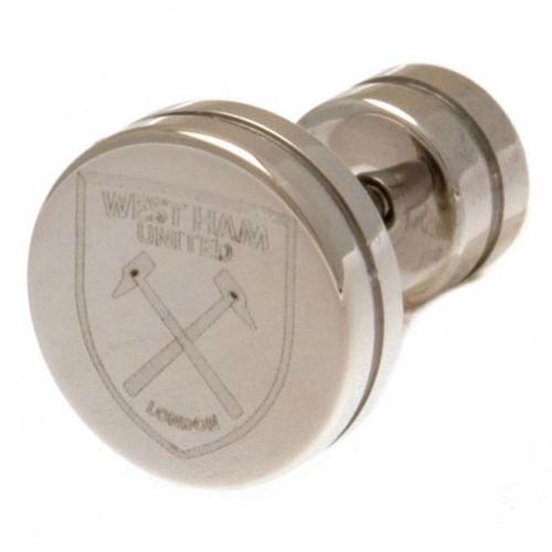 West Ham United FC Stainless Steel Stud Earring - Excellent Pick