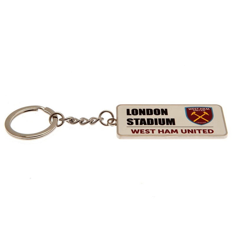 West Ham United FC Street Sign Keyring - Excellent Pick