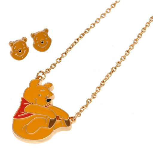 Winnie The Pooh Fashion Jewellery Necklace & Earring Set - Excellent Pick