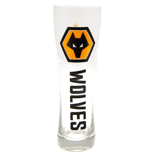Wolverhampton Wanderers FC Tall Beer Glass - Excellent Pick